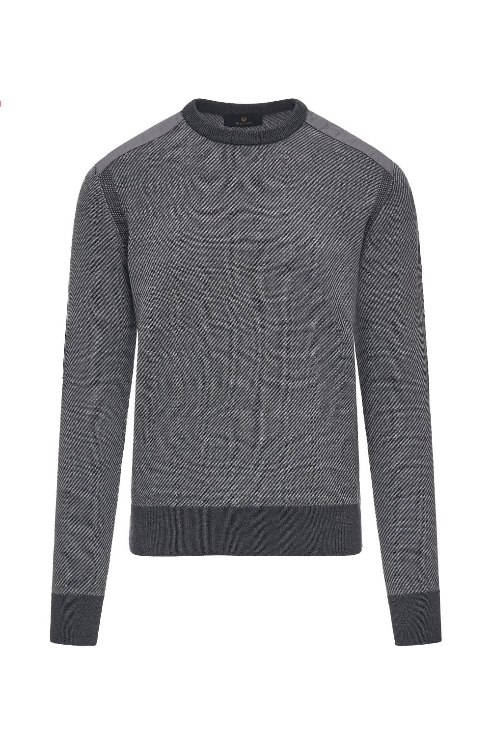 BELSTAFF KERRIGAN CREWNECK SWEATER Size: XXL, colour: GREY