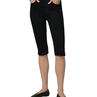 Joe's Jeans The All Day Elastic Waist Capri Jeans in Black