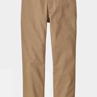 Patagonia Mens Twill Traveler 5-Pocket Trousers - Beige