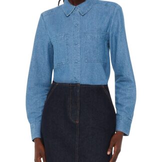 Whistles Hailey Denim Shirt
