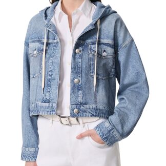rag & bone Miramar Trucker Hoodie Jacket