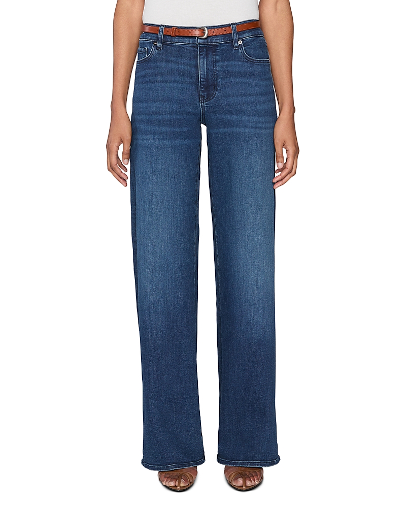 Frame Le Slim Palazzo High Rise Wide Leg Long Jeans