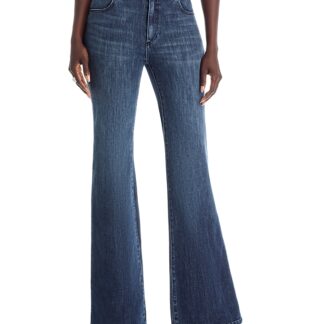 Kobi Halperin Rosie High Rise Flare Jeans in Indigo