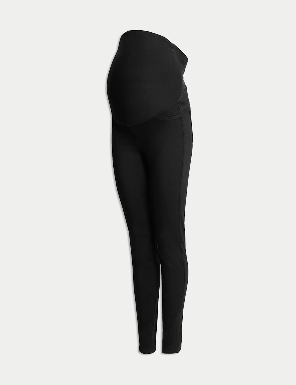 M&S Collection Women's Maternity Over Bump Jeggings - 12SHT - Black, Black,Indigo Mix