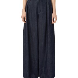 Max Mara Wide Leg Denim Pants