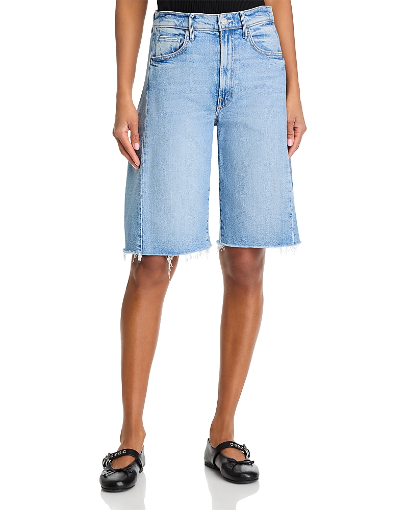 Mother The Halfpipe Bermuda Fray Shorts