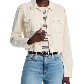 Paige Pacey Cropped Denim Jacket
