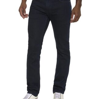 Robert Graham Dayne Relaxed Fit Straight Leg Jeans in Dark Indigo