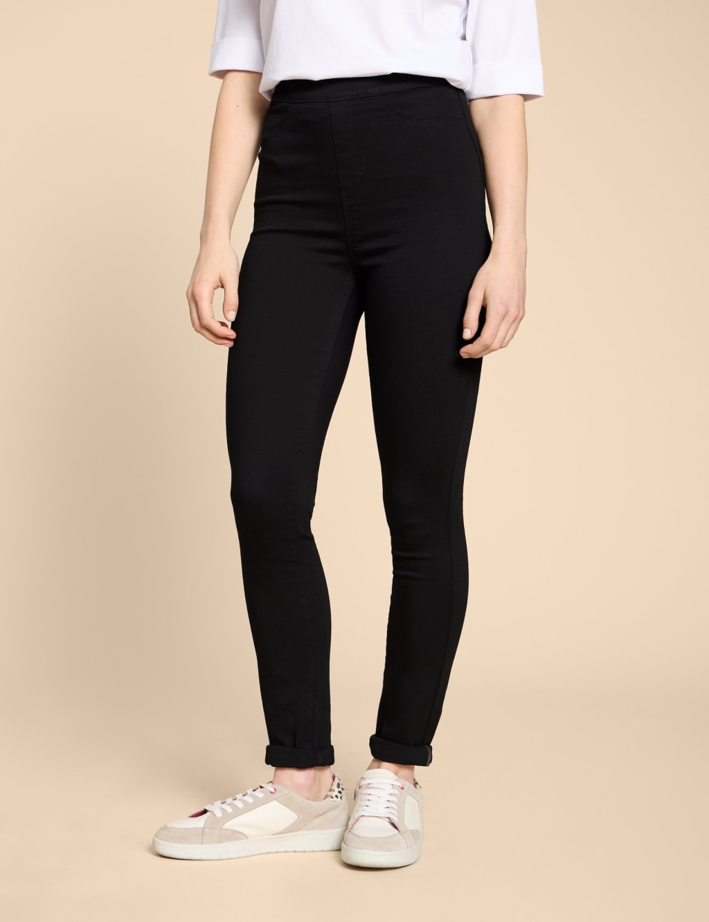 White Stuff Jeggings Black Denim