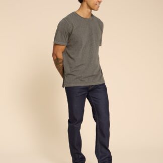 White Stuff Straight Fit 5 Pocket Jeans Dark Denim