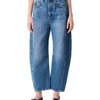 rag & bone Charlie High Rise Barrel Jeans in Accord
