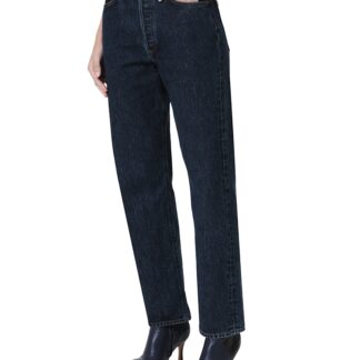 Agolde 90's Pinch Waist High Rise Straight Jeans in Pendulum