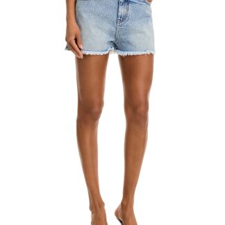 Aqua Embellished Denim Shorts - Exclusive