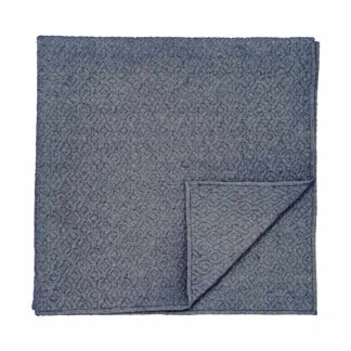 Bedeck of Belfast Pure Cotton Elara Quilted Throw Blue