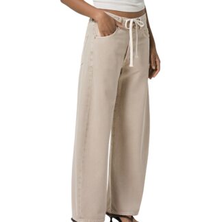Citizens of Humanity Brynn Drawstring High Rise Jeans in Burnished Quartz
