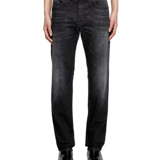 Diesel 2023 D-Finitive Regular Fit Jeans in Black/Denim