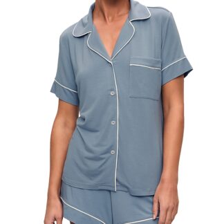 Eberjey Gisele Relaxed Short Sleeve Top & Shorts
