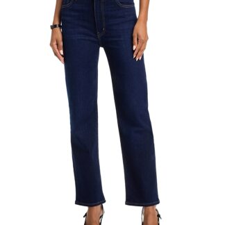 Frame Le Sleek High Rise Straight Leg Jeans in Fairway