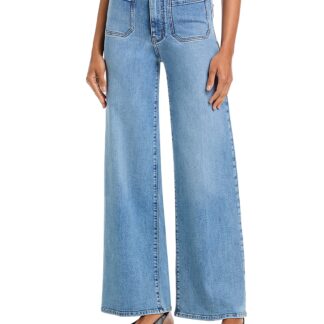 Frame Le Slim Palazzo Modernist Pocket Jeans in Diverge