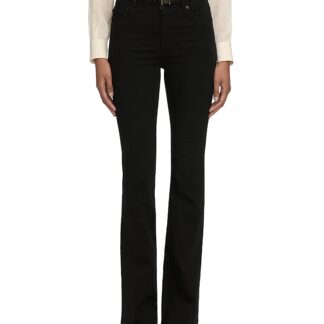 Frame The Reboot High Rise Cropped Bootcut Jeans in Levitate