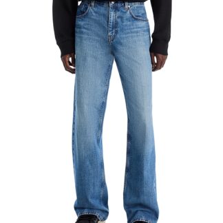 Helmut Lang Relaxed Fit Jeans in Classic Blue