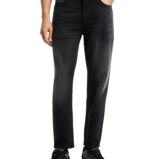 Hugo 838 Relaxed Tapered Fit Jeans in Dark Gray