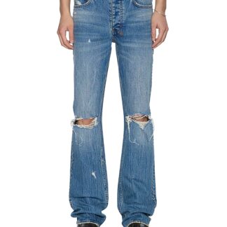 Ksubi Bronko Texas Blue Studded Regular Fit Jeans
