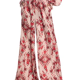 L'Agence Lyra Smocked Waist Pants