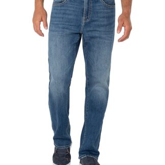 Liverpool Los Angeles Sutton Relaxed Fit Jeans in Belmonte Blue