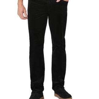 Paige Federal Slim Straight Jeans in Black
