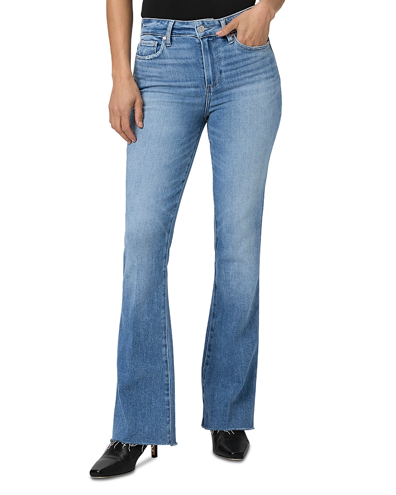 Paige Laurel Canyon High Rise Bootcut Jeans in Mesmerize