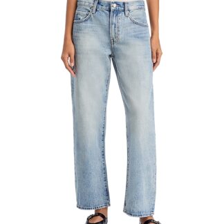 Pistola Lexi High Rise Straight Jeans in Bowie