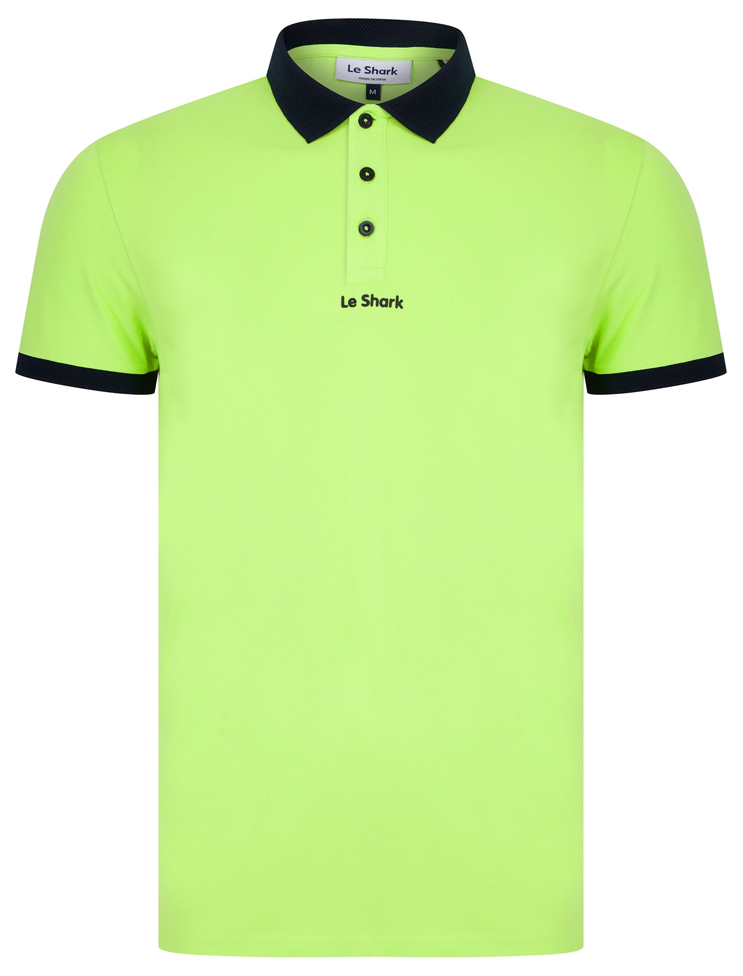 Polo Shirts Ridge Stretch Cotton Pique Polo Shirt in Opaline Green - Le Shark / S - Tokyo Laundry