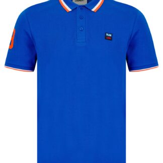 Polo Shirts Subverse Cotton Pique Polo Shirt in Jet Blue / S - Tokyo Laundry