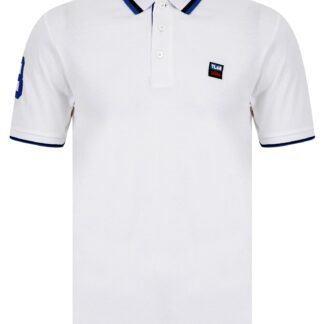 Polo Shirts Subverse Cotton Pique Polo Shirt in Optic White / S - Tokyo Laundry