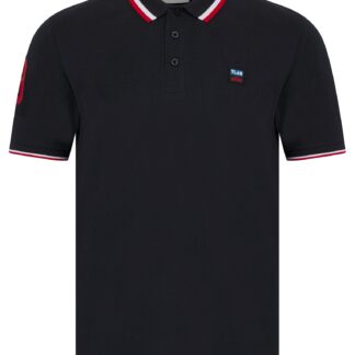 Polo Shirts Subverse Cotton Pique Polo Shirt in Sky Captain Navy / S - Tokyo Laundry