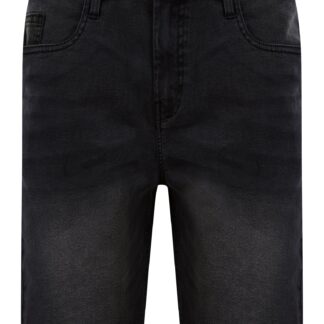 Shorts Vernel Stretch Cotton Slim Fit Denim Shorts in Black / S - Tokyo Laundry