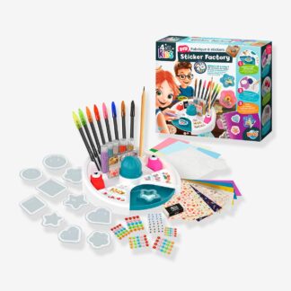 Sticker machine white