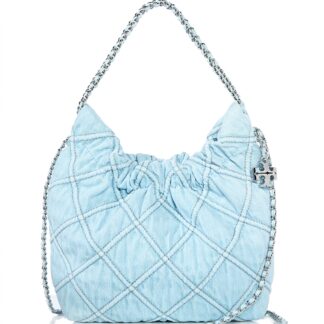 Tory Burch Mini Fleming Hobo Bag