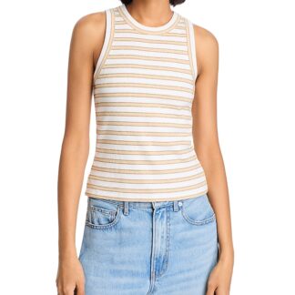 Veronica Beard Cropped Jordyn Tank Top