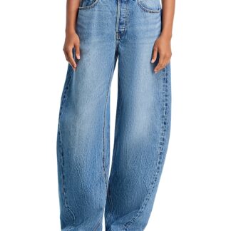 alexanderwang. t Blow Up High Rise Jeans in Vintage Light Indigo