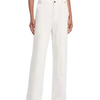 A. l.c. Rae Mid Rise Loose Fit Jeans in White