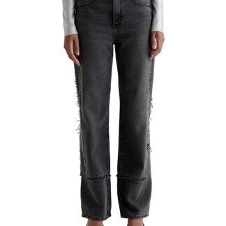 Ag Brinley Mid Rise Straight Jeans in Overnight