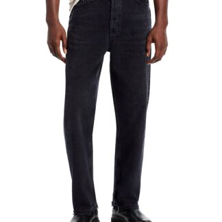 Agolde 90's Straight Leg Relaxed Jeans in Tar