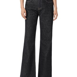 Allsaints Ember Sparkle High Rise Jeans in Raw Indigo