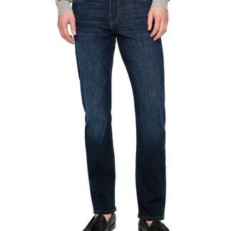 DL1961 Russell Slim Straight Fit Jeans in Thunderbird Blue
