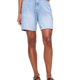 DL1961 Taylor Aura Drawstring High Rise Denim Shorts