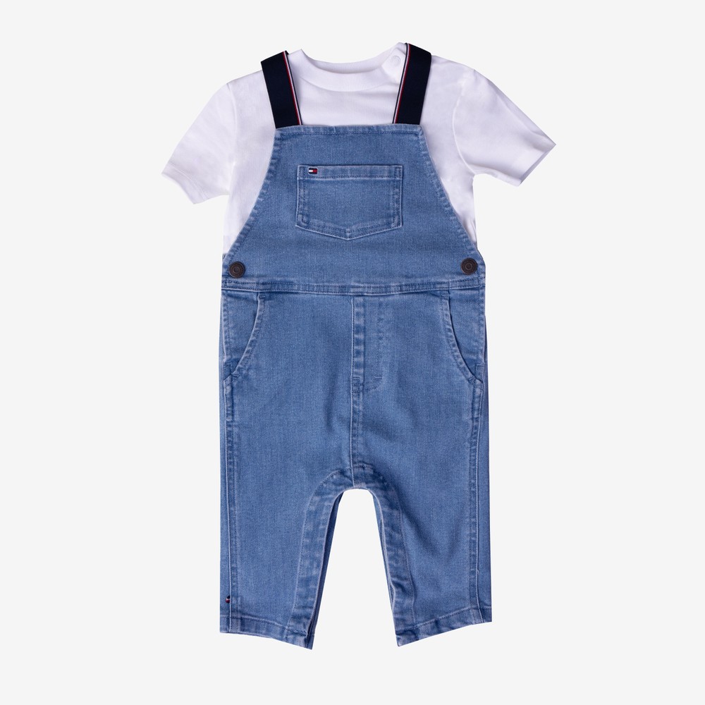 Denim Dungaree Set