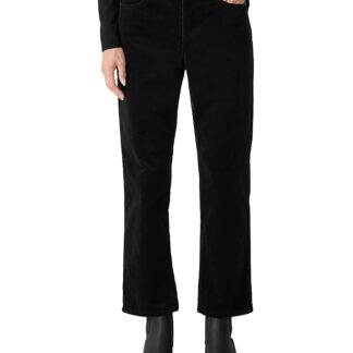 Eileen Fisher Petites High Waisted Straight Ankle Jeans in Biscuit