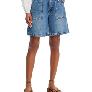 Frame The Utility Denim Shorts
